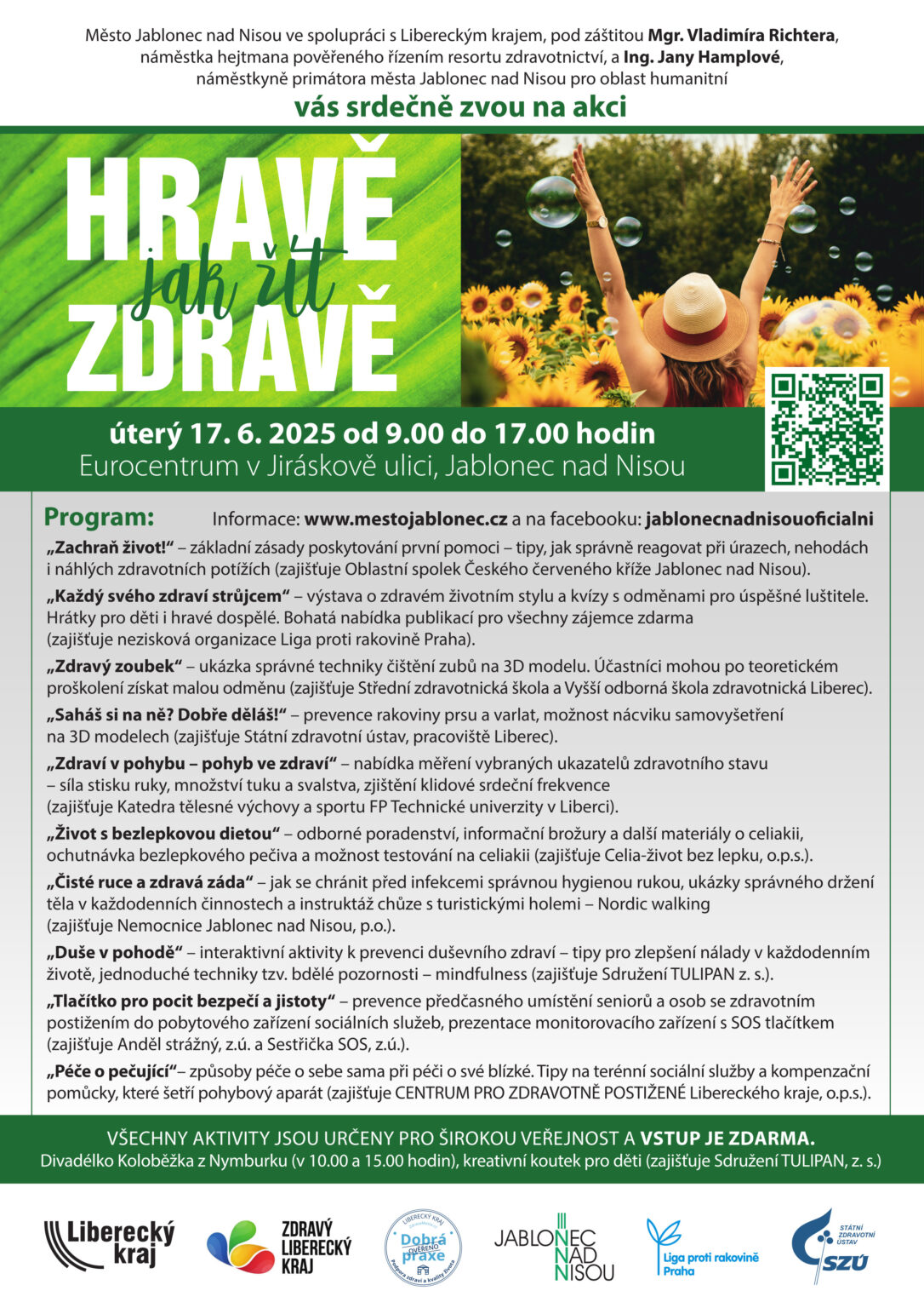 Hravě, jak žít zdravě v Jabloni nad Nisou