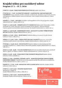 Program TÝNES 2026 na období od 27. ledna do 10. února 2026