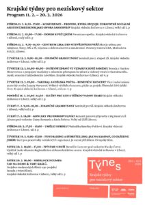 Program TÝNES 2026 na období od 11. do 20. února 2026