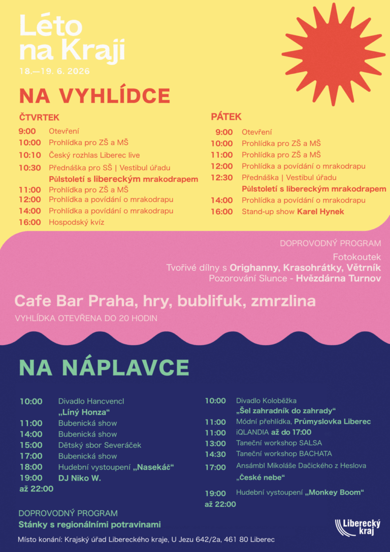 Program akce Léto na Kraji